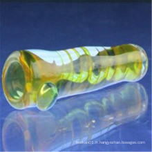 La meilleure qualité a été identifiée Fumed Chillum Hand Pipe for Smoker (ES-HP-014)